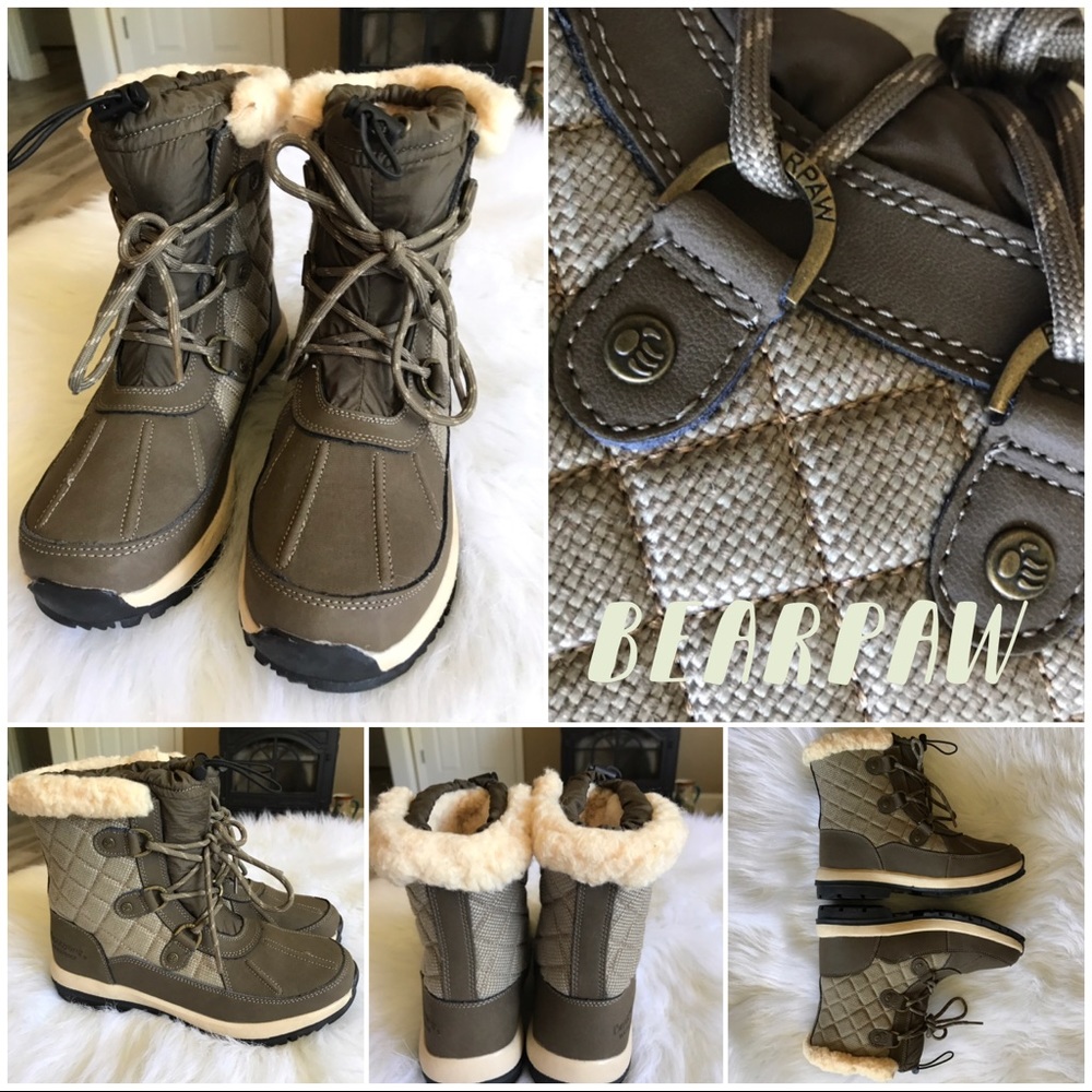BEARPAW Women’s Waterproof Snow Boots 7